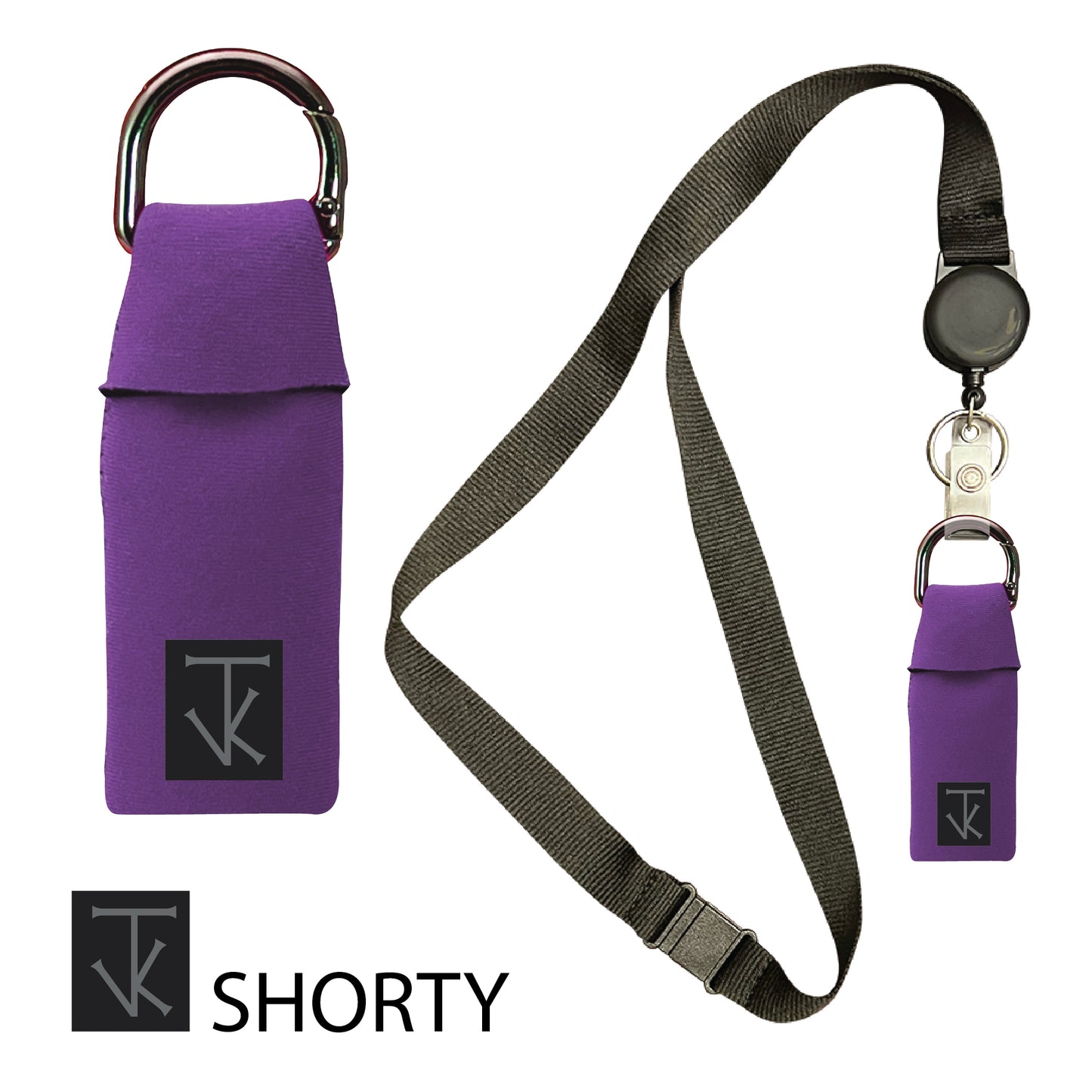 The Vape Keeper SHORTY - 1.25" wide x 3.5" tall - Purple