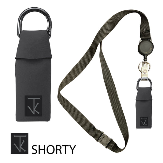 The Vape Keeper SHORTY - 1.25" wide x 3.5" tall - Black
