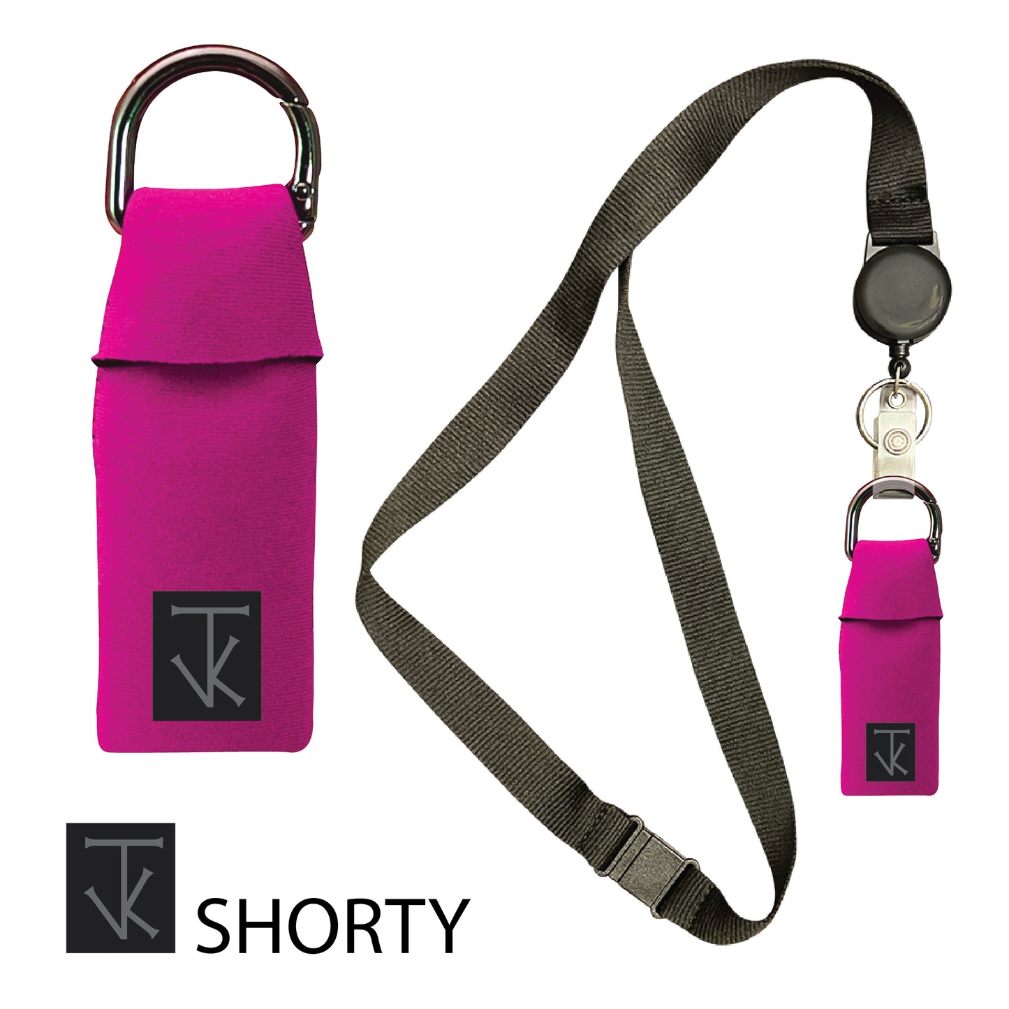 The Vape Keeper SHORTY - 1.25" wide x 3.5" tall - Pink