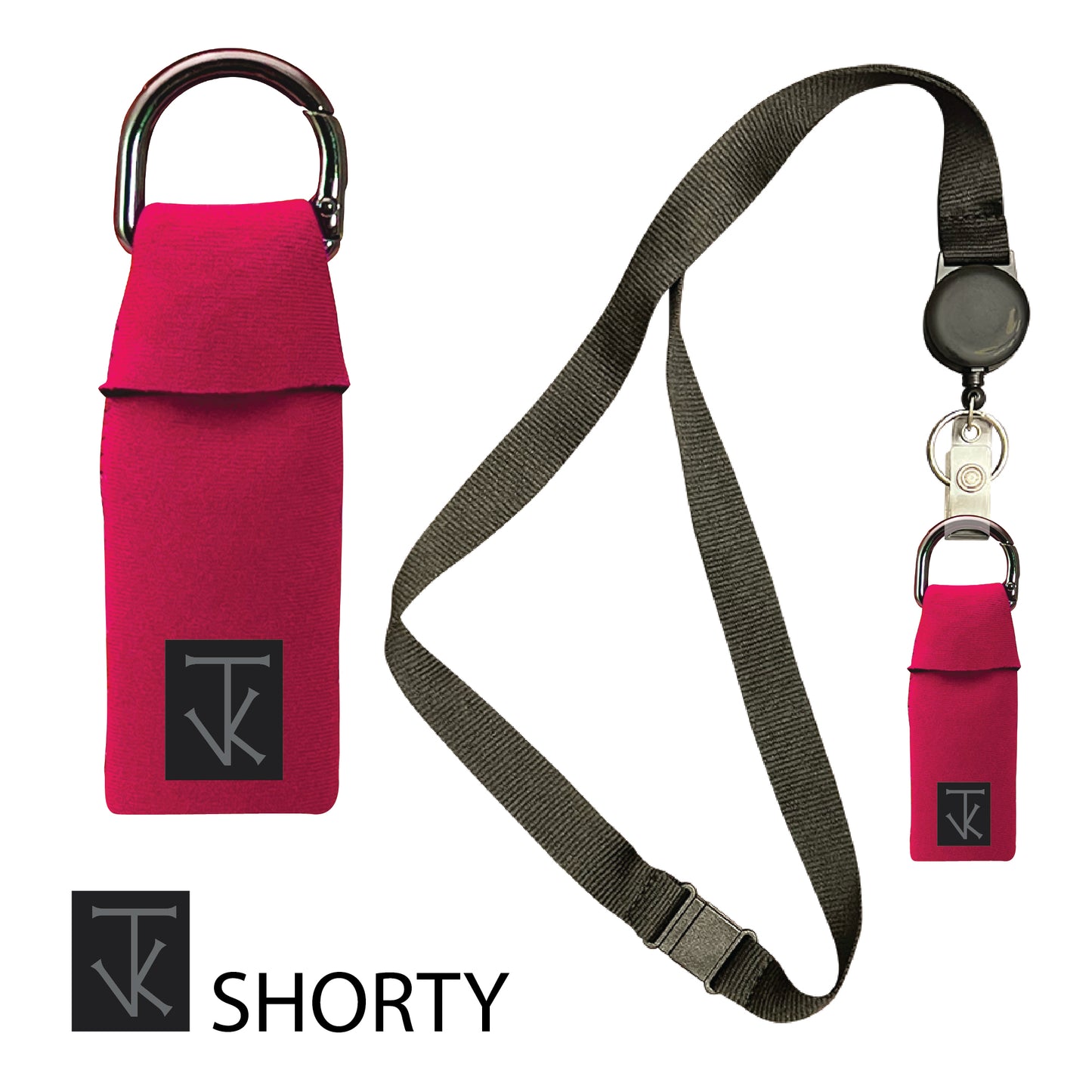 The Vape Keeper SHORTY - 1.25" wide x 3.5" tall - Red